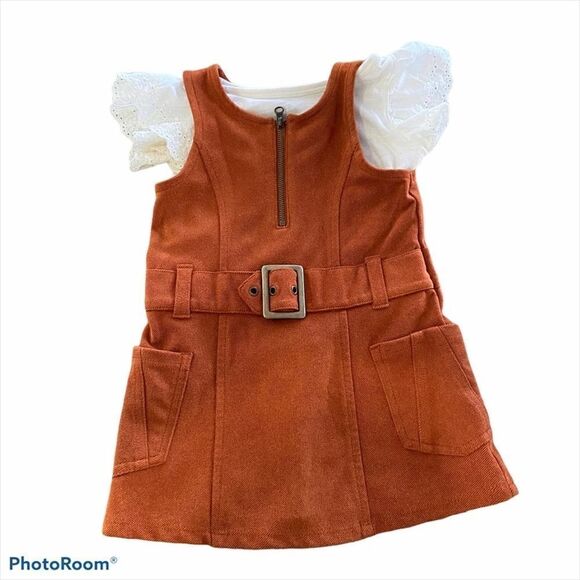 Genuine Kids By Oshkosh Rust Jumper & Top 18 Month - Picture 1 of 10